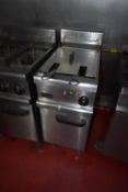 *Lincat Single Compartment Two Basket Electric Fryer