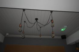 *Five Branch Spider Lamp