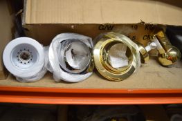 Mixed Quantity of Lighting Including Gold Effect Spotlights, Ceilings, etc.