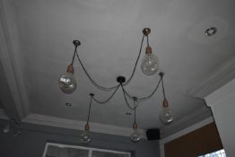 *Five Branch Spider Lamp