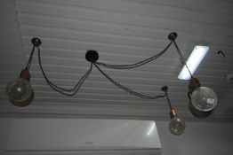 *Three Branch Spider Lamp