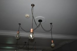 *Three Branch Spider Lamp