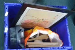 Kitchenware, Cutlery, Placemats, Heater, and a Chi