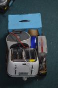 Electrical Items Including Toasters, Lamps, etc.