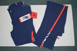 *4x DKNY Sports Blue Sports Pants Size: M