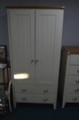 Cream Double Wardrobe