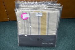 *Six Montgomery Cushion Covers