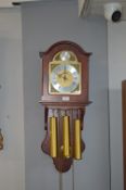 Eight Day Pendulum Clock with Full Chimes