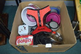 Dog Feeding Bowls, Harnesses, Leads, etc.