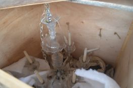 *Period Glass Chandelier (AF)