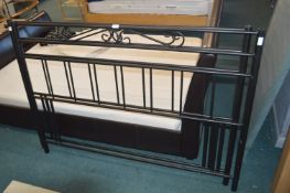 *Pair of King Size Metal Headboards