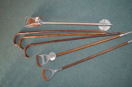 Shooting Sticks and Walking Sticks