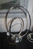 Chrome Effect Table Lamp