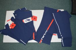*6x DKNY Sports Blue Sports Pants Size: M