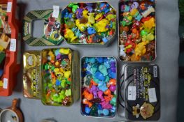 Four Tins of Gogos Crazy Bones