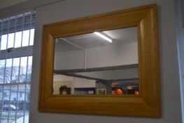 *Wood Framed Mirror