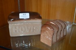 Carlton Ware Hovis Butter Dish etc.