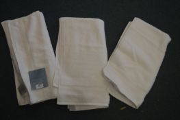 *3x Charisma White Luxury Hand Towel