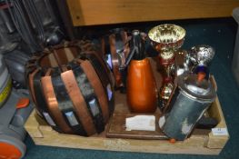 Vintage Lampshades, Siphon, etc.