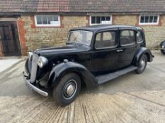 1937 Austin 18/6 York 7-seater saloon Reg. no. DOM 485 Chassis no. E/RZ51619 Engine no. 1FE12311