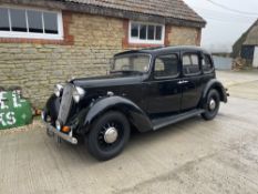 1937 Austin 12/4 Saloon Reg. no. FPL 26 Chassis no. H52240 Engine no. 1H 52950