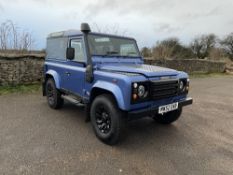 2002 Land Rover Defender 90 TD5 County Reg. no. MW52 EWB Chassis no. SALLDVA572A645743