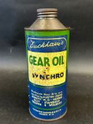A Duckham's Gear Oil quart can.
