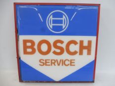 A Bosch Service double sided illuminated lightbox, 30