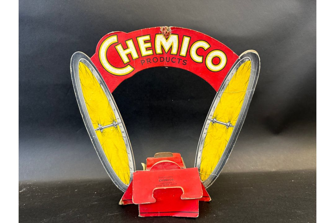 An unusual Chemico showcard, 10 x 10". - Image 1 of 2