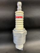 A Champion Spark Plugs plug-shaped advertising display, 18