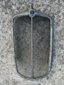 A Morris Van radiator grille.