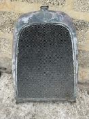 A Bean radiator cowl and core.