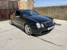 2000 Mercedes-Benz CLK 55 AMG W208 Reg. no. Y412 MLG