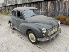1961 Morris Minor 1000 Reg. no. LGL 475 Chassis no. M/AS3 872262