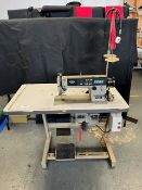 Brother Edexra E-40 Industrial Lockstitch Sewing Machine with Sewing Table