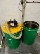 MuckSucker 1200W CNC Dust Extraction Unit with (2) Metal Bins