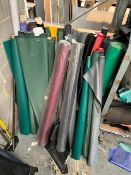 Large Quantity of Various Rolls of Fabric