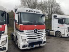 Mercedes Actros 2545 44 Tonne Euro 6 Tractor unit