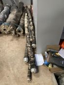 (5) Unbranded Small Sized Pipe Patch Repair Packers