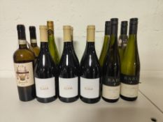 (12) Bottles of wine to include:
