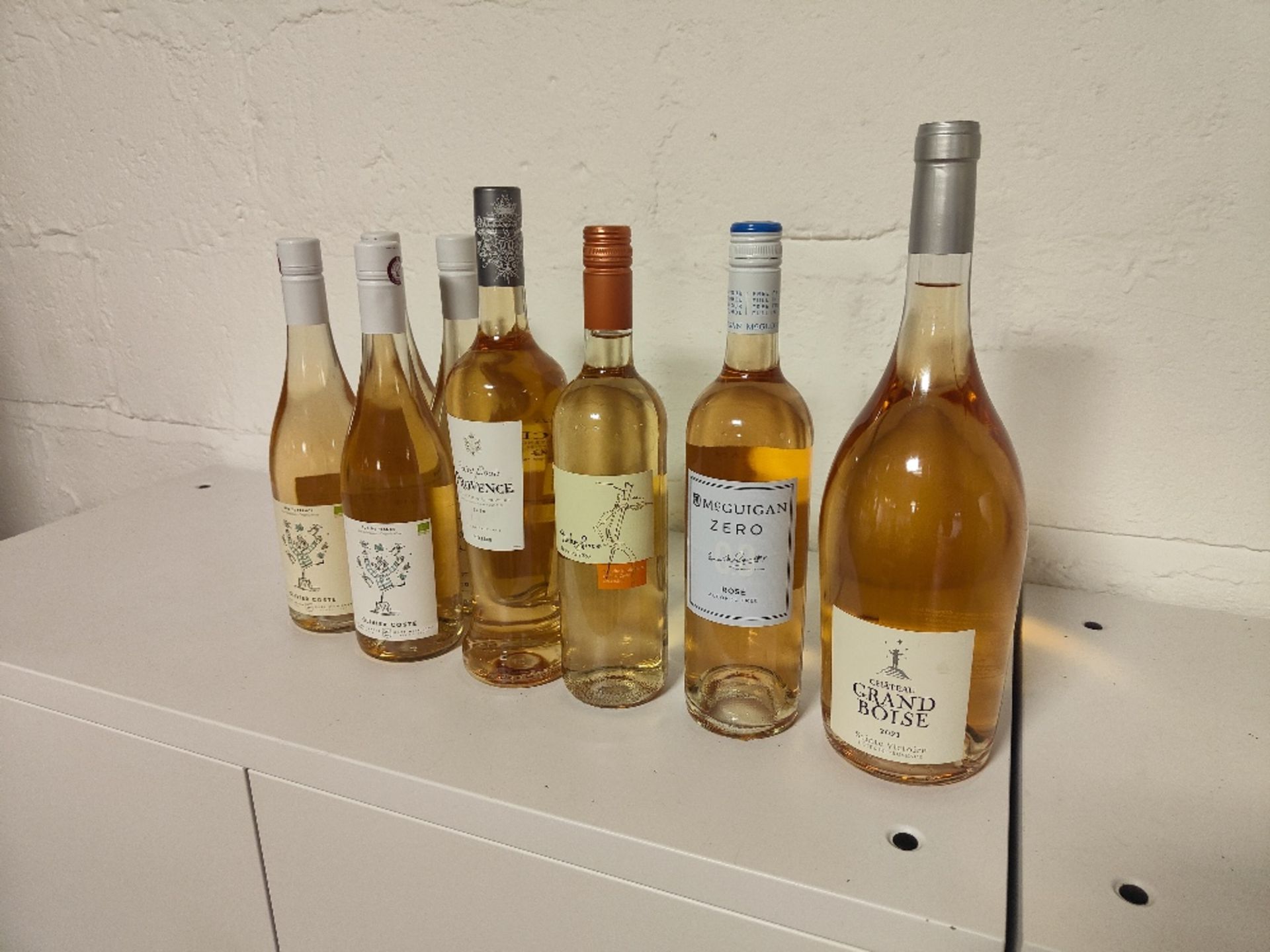 (8) Bottles of various Rose wines - Image 2 of 7