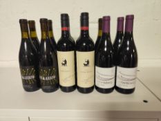 (12) Bottles of wine to include: