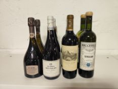 (8) Bottles of wine and champagne to include: