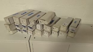 Quantity of brackets and magnetic locks etc.