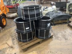 Quantity of assorted sized stepped coupling, maxfit coupling & various other coupling products