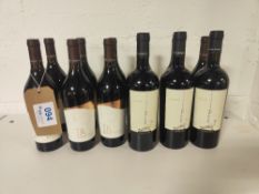 (12) Bottles of wine to include:
