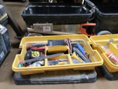 Large Mobile Stanley tool box with contents