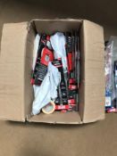 Quantity of Abracs & ICP flat wood bits & various drill bits
