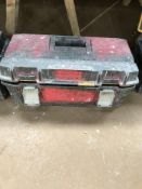 Stanley tool box with contents