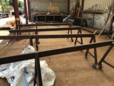 (8) Heavy duty trestles